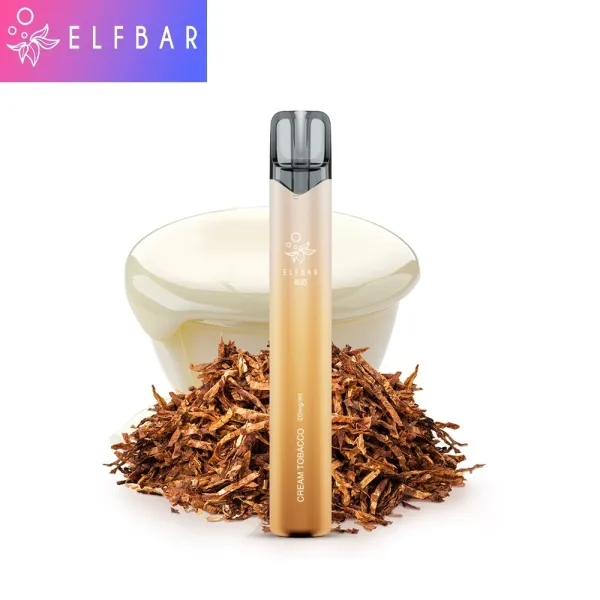ELF BAR 800 - Cream Tabacco - Einweg E-Zigarette 20mg